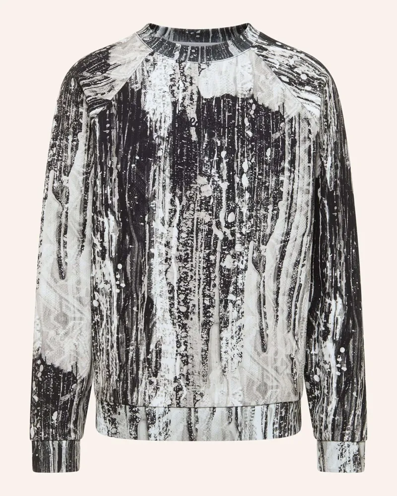 Carlo Colucci Sweatshirt - AI DRIP KNIT FAUSTER Schwarz