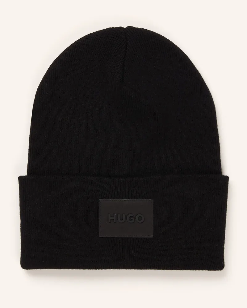 HUGO BOSS Mütze Xevon schwarz Schwarz