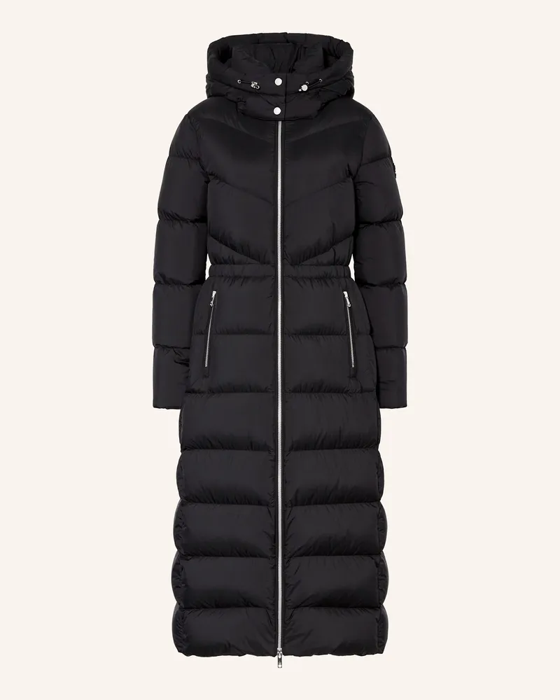 Moose Knuckles Daunenmantel BELLE COTE mit abnehmbarer Kapuze Schwarz
