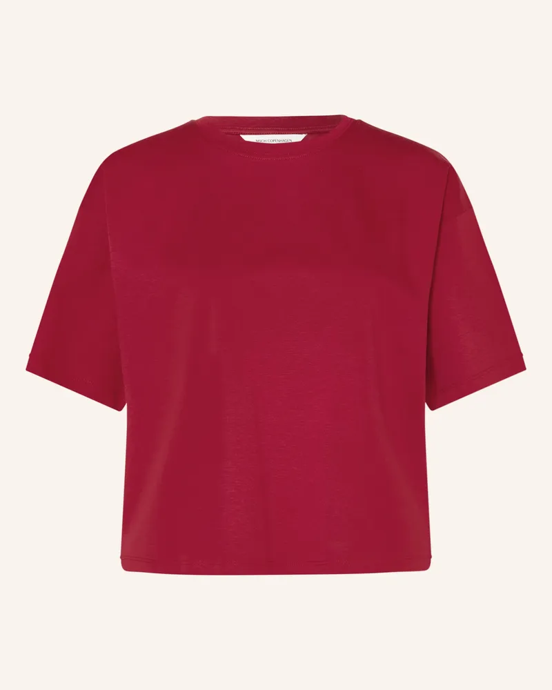 MOSS COPENHAGEN T-Shirt Mschmoa rot Dunkelrot