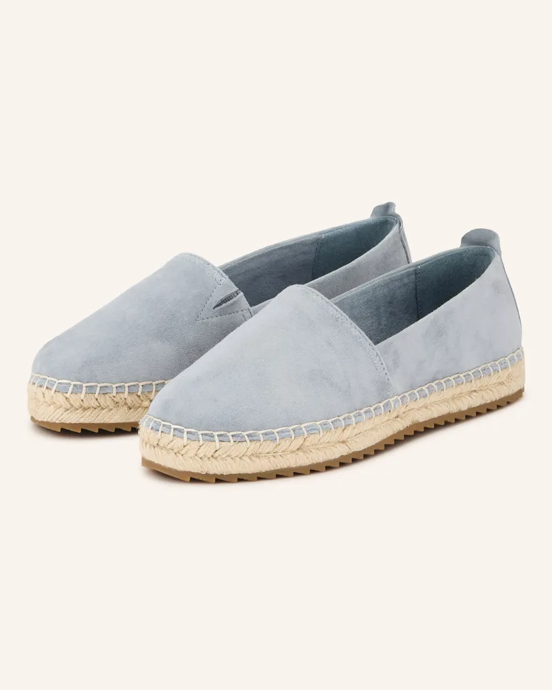 Marc O'Polo Espadrilles blau Blaugrau