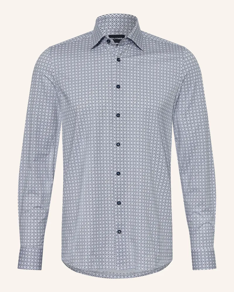 Olymp Hemd 24/Seven Body Fit blau Hellblau