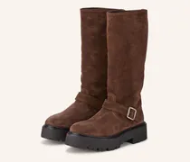 Plateau-Stiefel cph901 braun