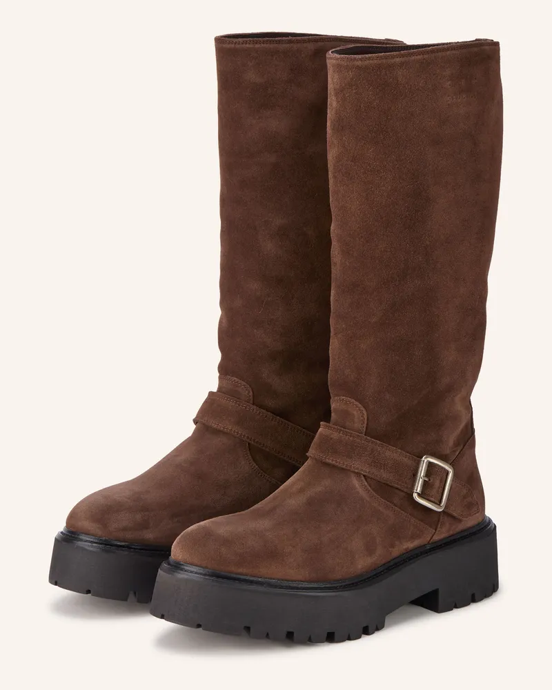Copenhagen Plateau-Stiefel cph901 braun Dunkelbraun