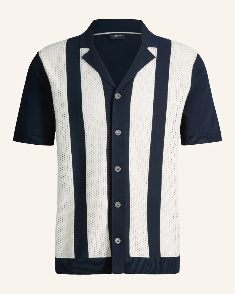 JOOP! Strickshirt Dunkelblau