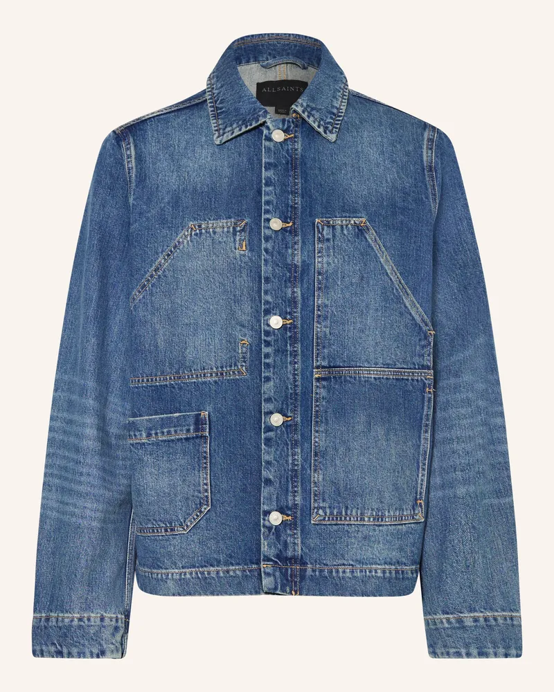 AllSaints Jeansjacke Mukesh blau 2846