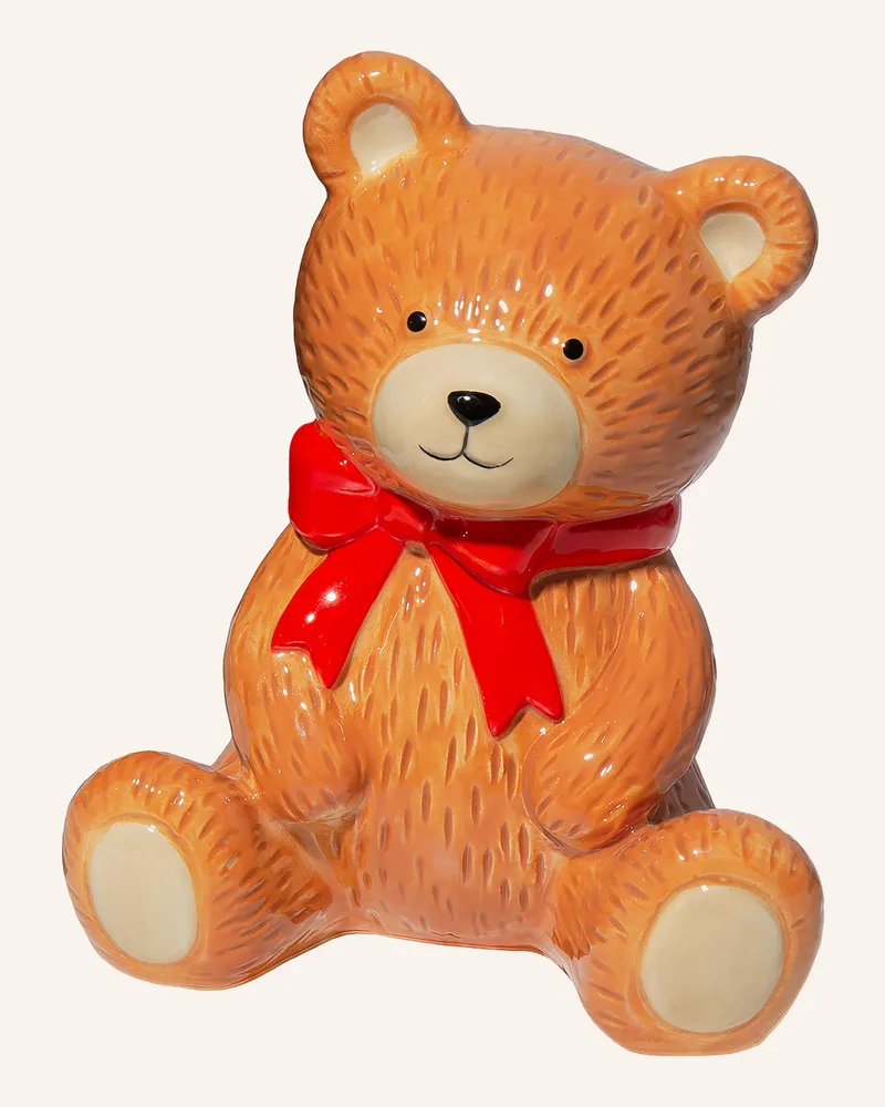 Doiy Vase Teddy Small braun Braun