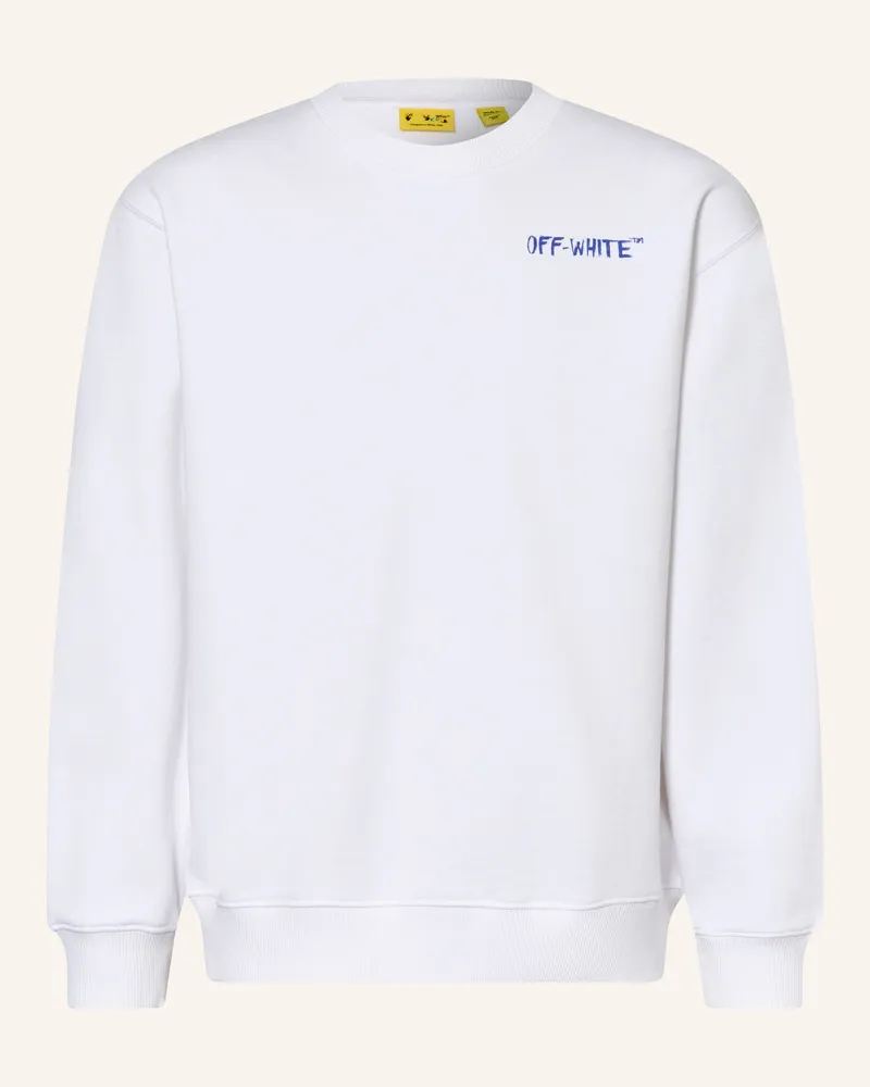 OFF-WHITE Sweatshirt weiss Weiss