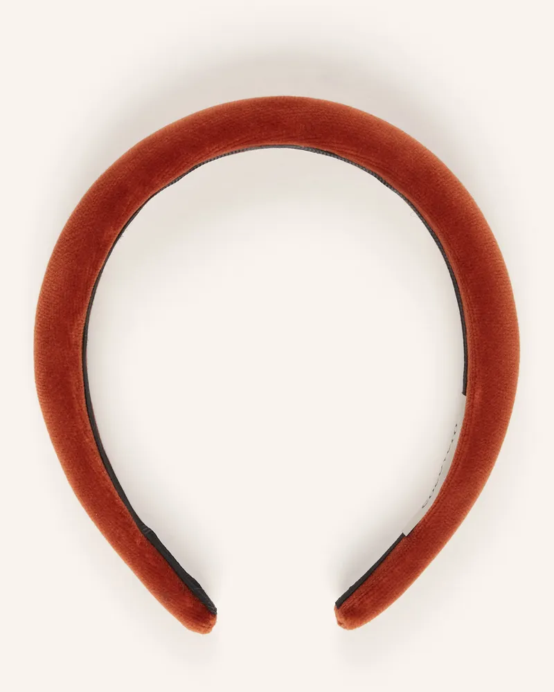 CocoVero Haarreif Flora orange Dunkelorange