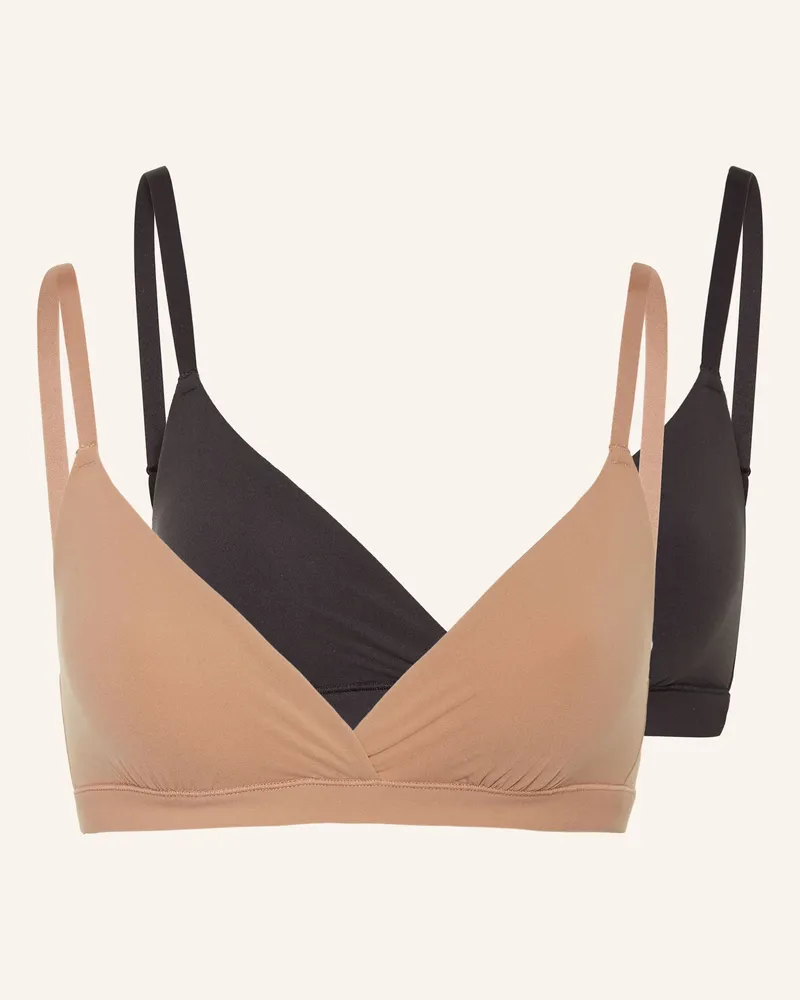 SKIMS 2er-Pack Bustiers Fits Everbody schwarz Onyx