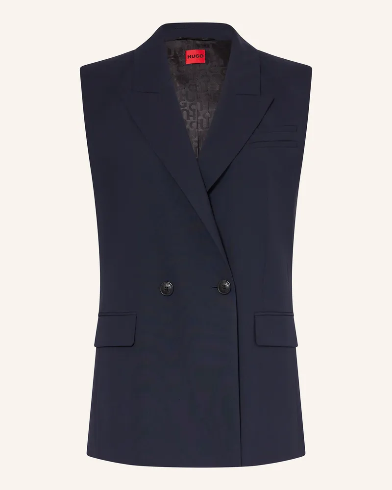 HUGO BOSS Blazerweste ACRIS Dunkelblau