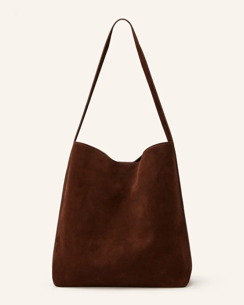 Aesther Ekme Schultertasche SAC SUPPLE Dunkelbraun