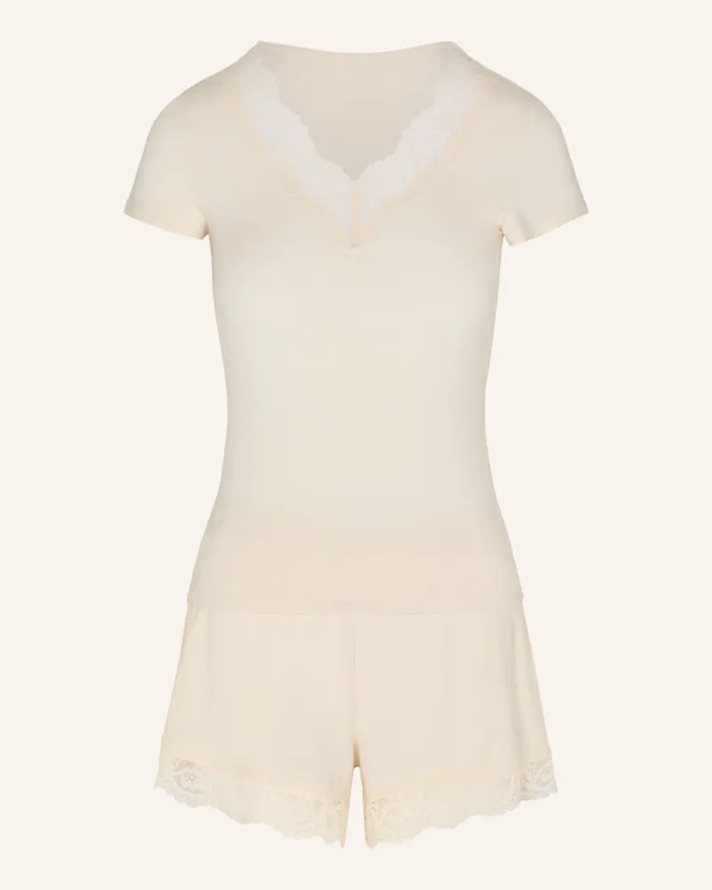 Hunkemöller Schlafanzug Nana weiss Weiss