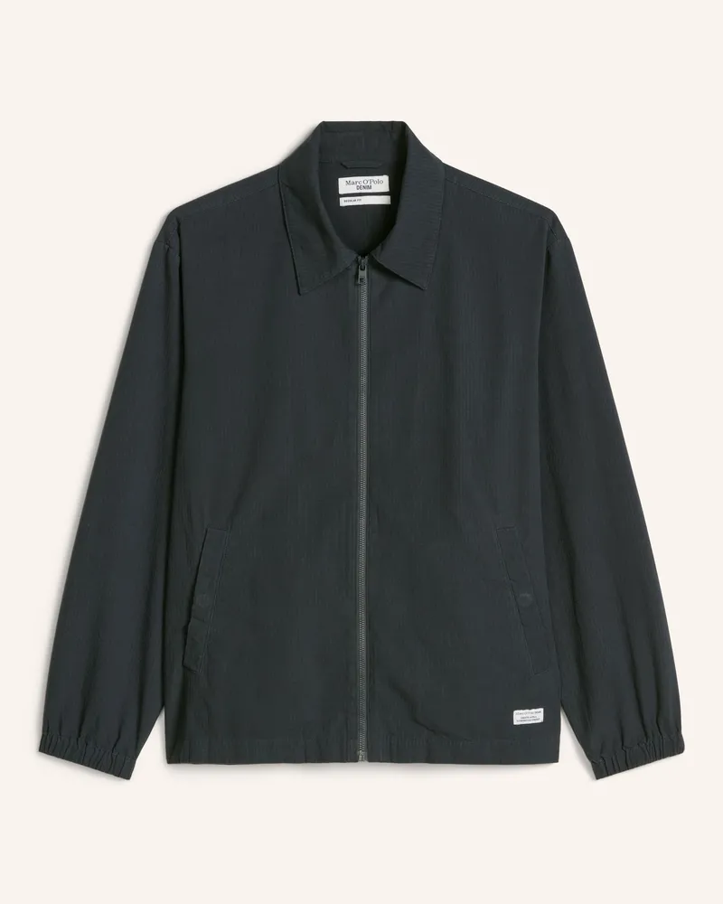 Marc O'Polo Overshirt blau Dunkelblau