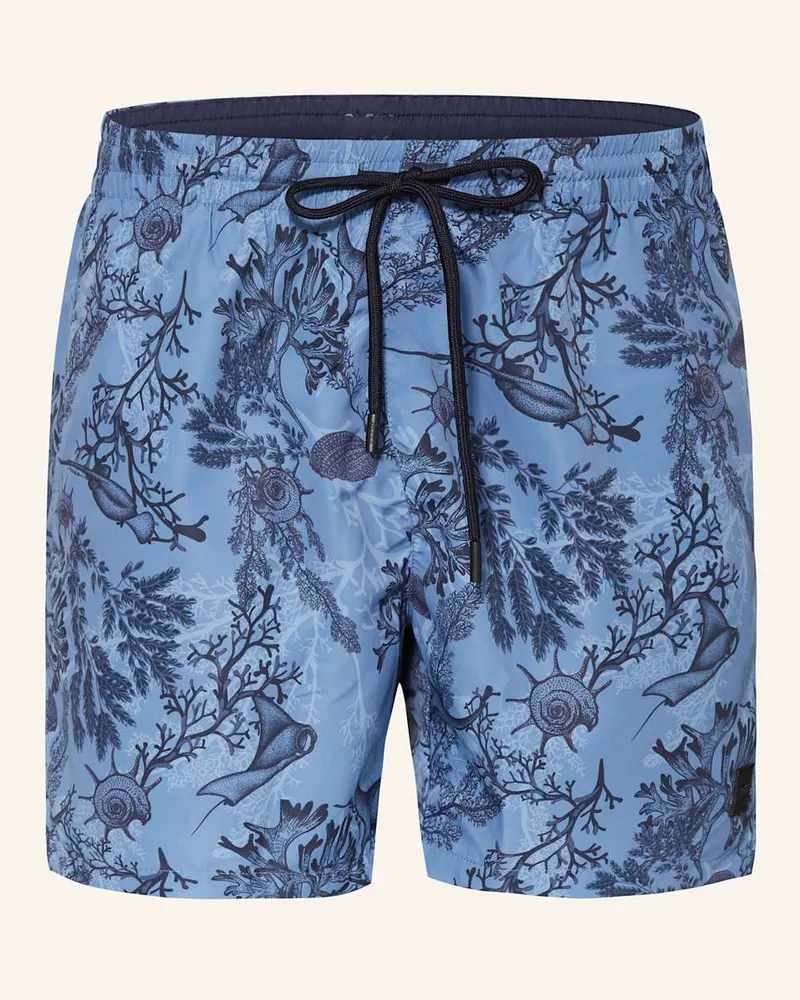 HUGO BOSS Badeshorts REEL Blau