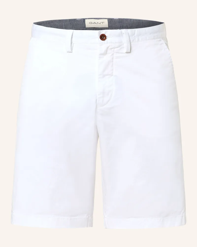 Gant Chinoshorts Relaxed Fit Weiss