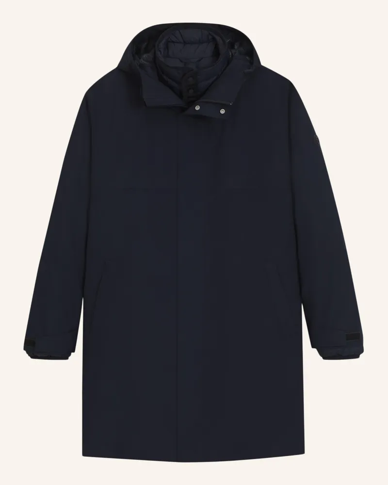 HUGO BOSS Casual Jacke P-CIATO-GORETEX Regular Fit Dunkelblau