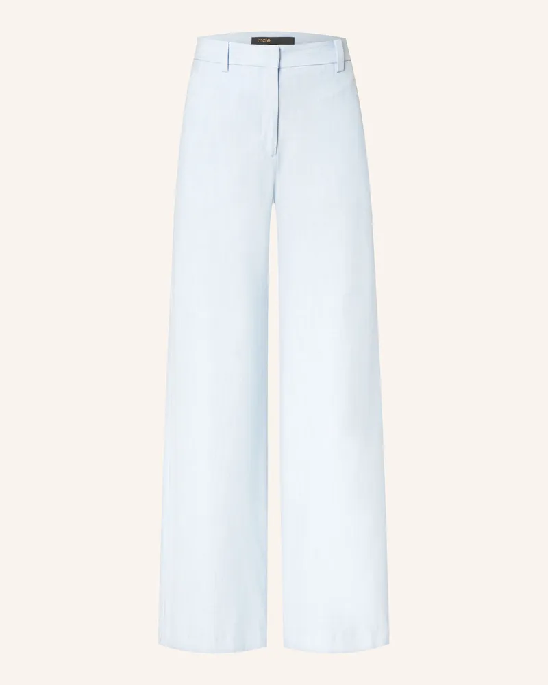Maje Marlenehose Hellblau