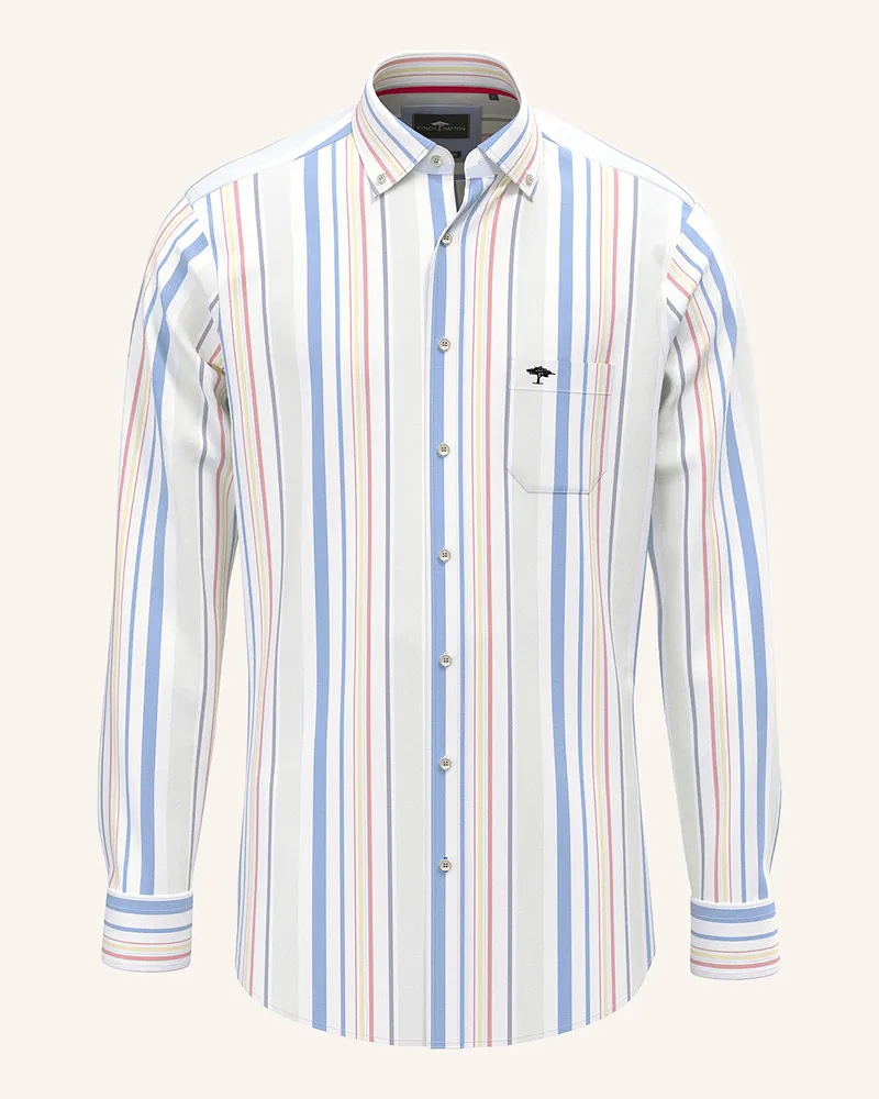 Fynch-Hatton Hemd Regular Fit Weiss