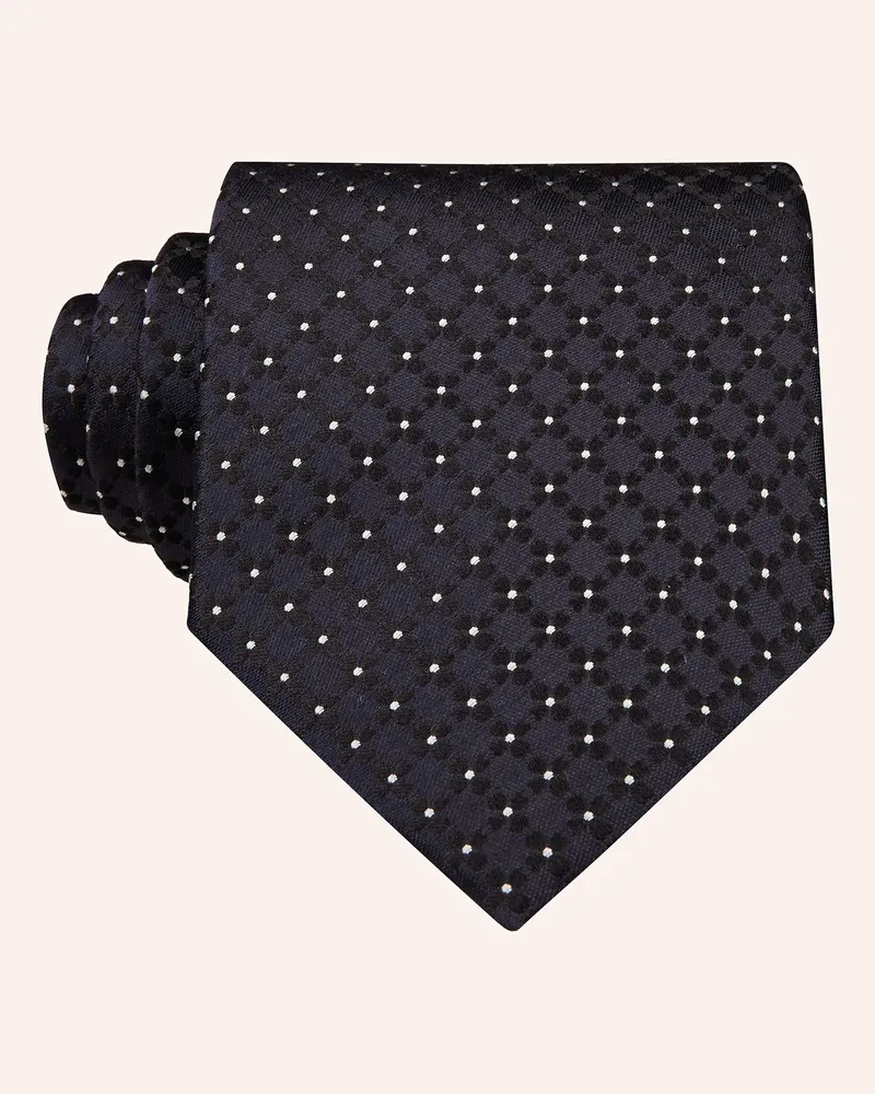 Ermenegildo Zegna Krawatte Dunkelblau