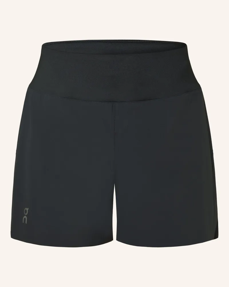 ON 2-in-1-Laufshorts 5" RUNNING Schwarz