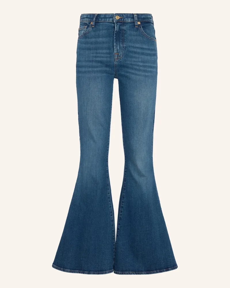 7 for all mankind Jeans THE BELL Flare Fit Blau