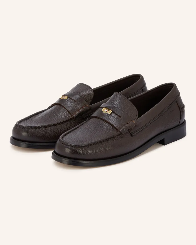 Tommy Hilfiger Penny-Loafer braun Dunkelbraun