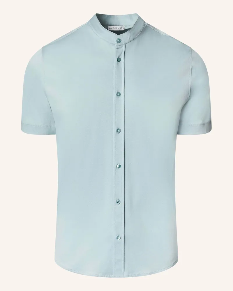 KIEFERMANN Jerseyhemd Breandon blau Türkis