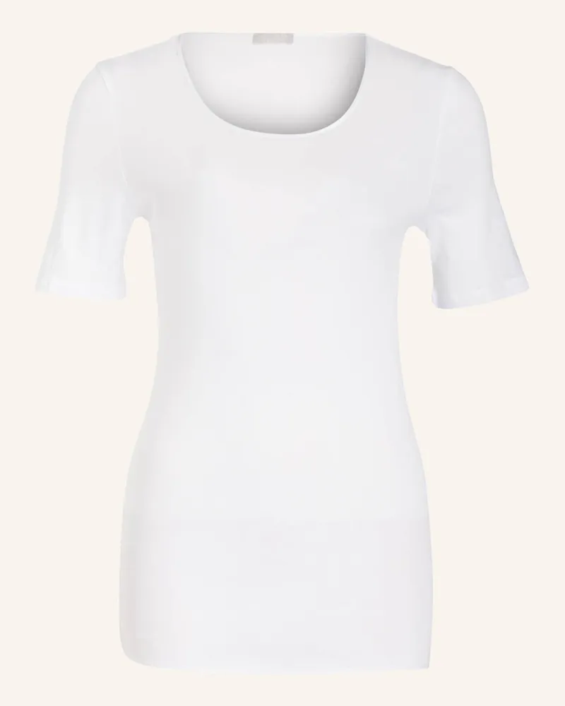 Hanro T-Shirt Cotton Seamless weiss White