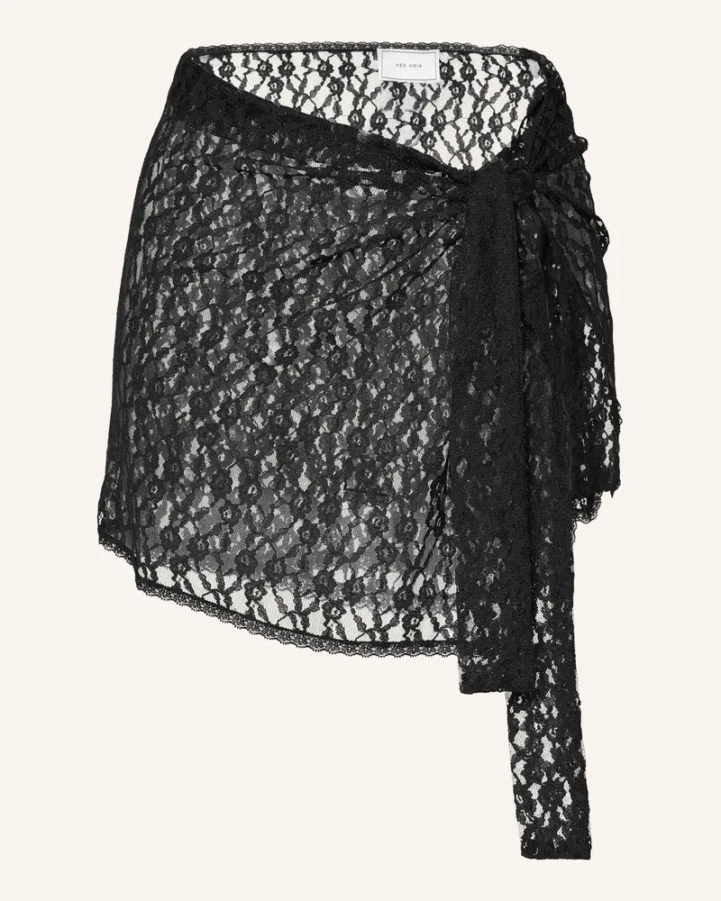 Neo Noir Wickelrock DIFFANA aus Spitze Schwarz