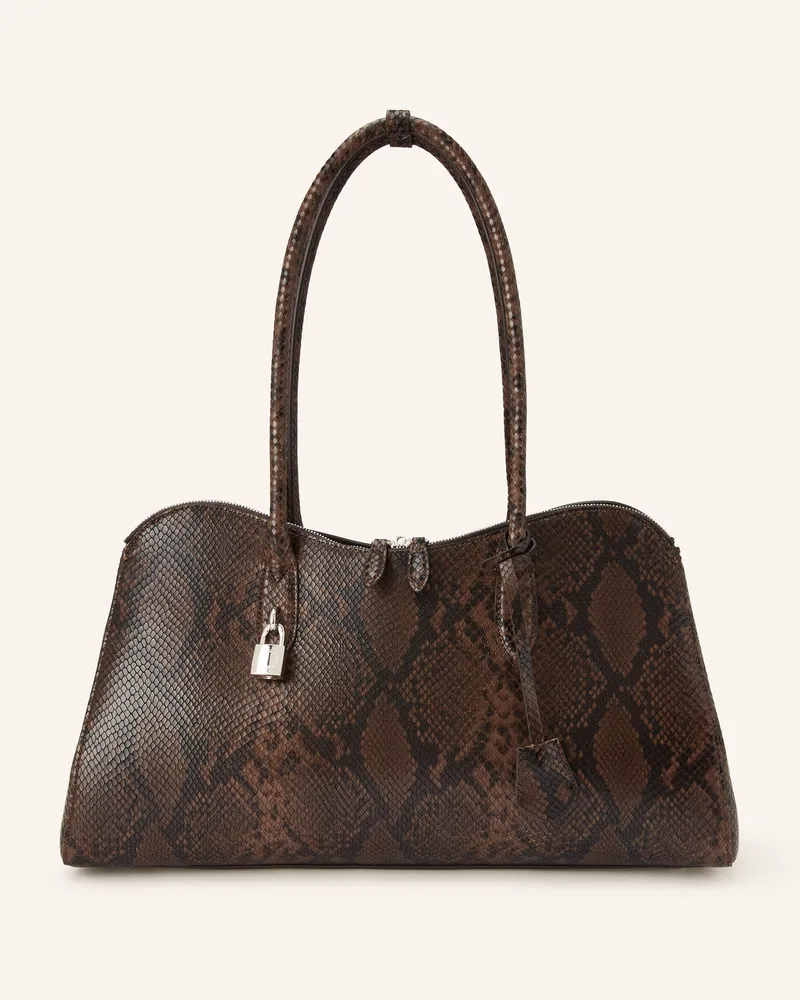 Stella McCartney Handtasche RYDER Dunkelbraun