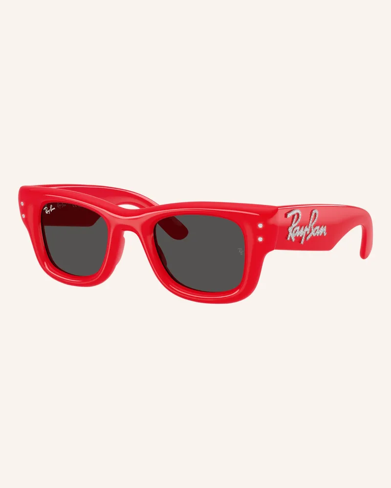 Ray Ban Sonnenbrille rb4940b Wayfarer Puffer rot Rot