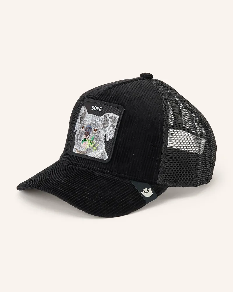 Goorin Bros. Cap Corduroy Dope schwarz Schwarz