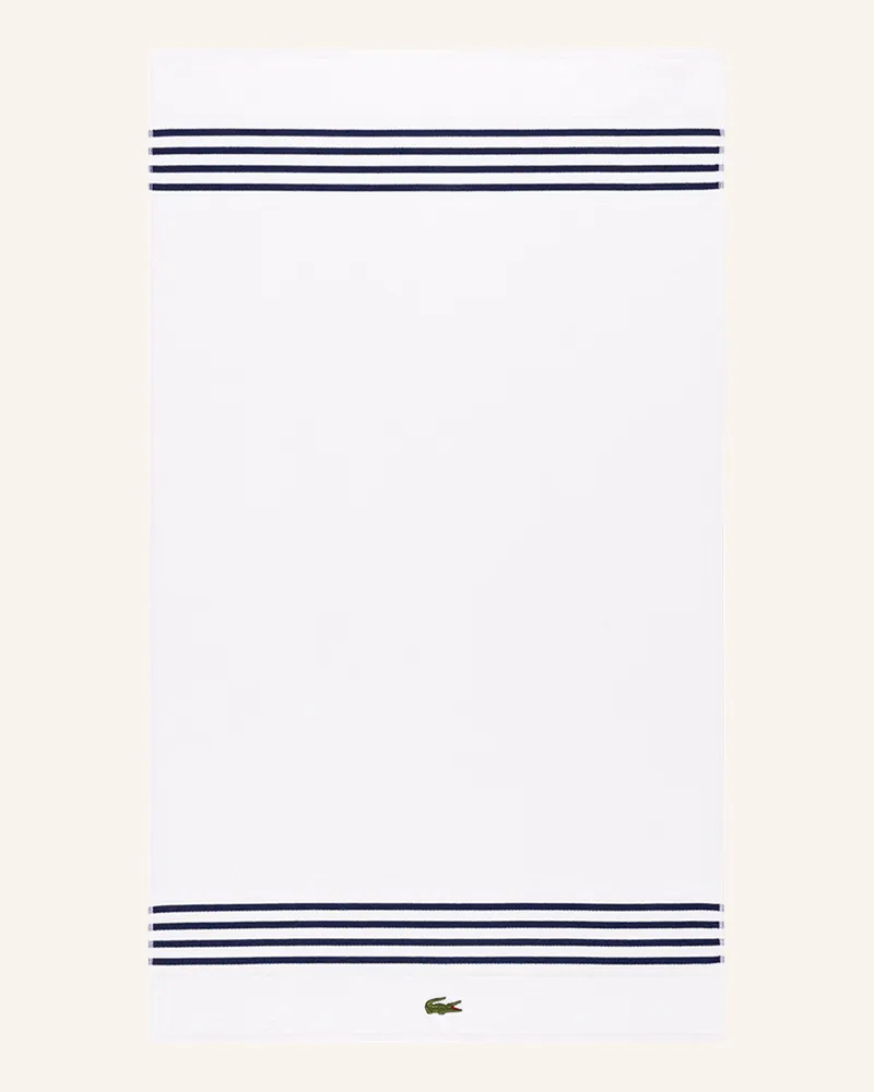 Lacoste Badetuch Lcourtli blau Dunkelblau
