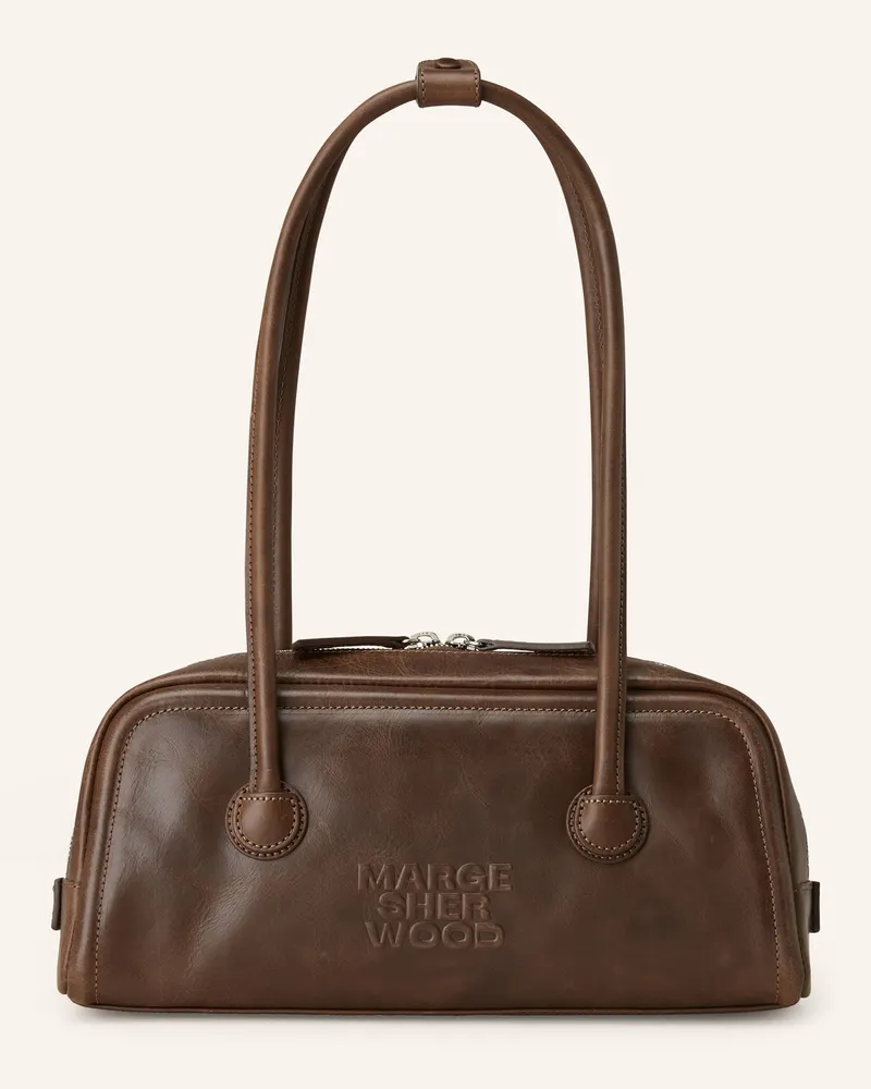 Marge Sherwood Schultertasche SOFT BOSTON Braun