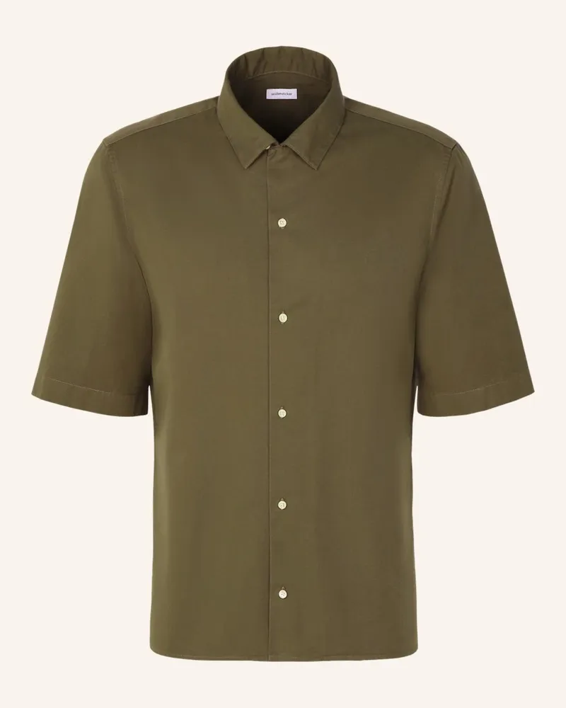 Seidensticker Casual Hemd Regular Fit Grün