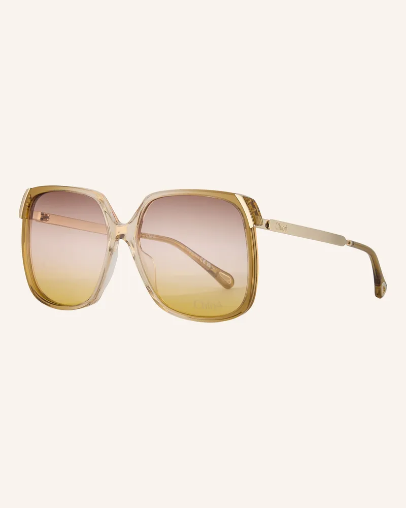 Chloé Sonnenbrille 6N000560 braun Hellbraun