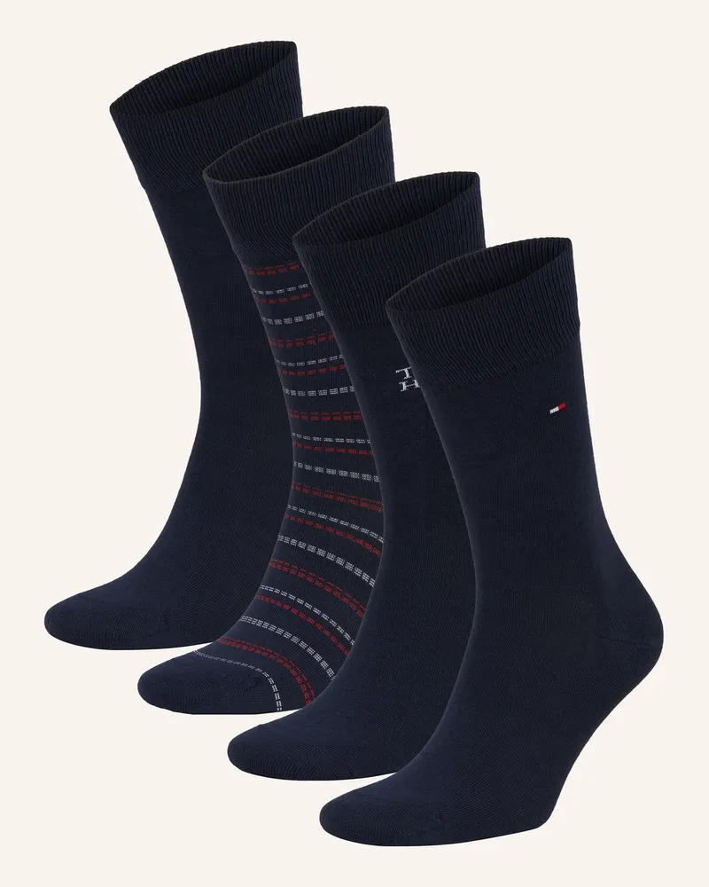 Tommy Hilfiger 4er-Pack Socken mit Geschenkbox 001