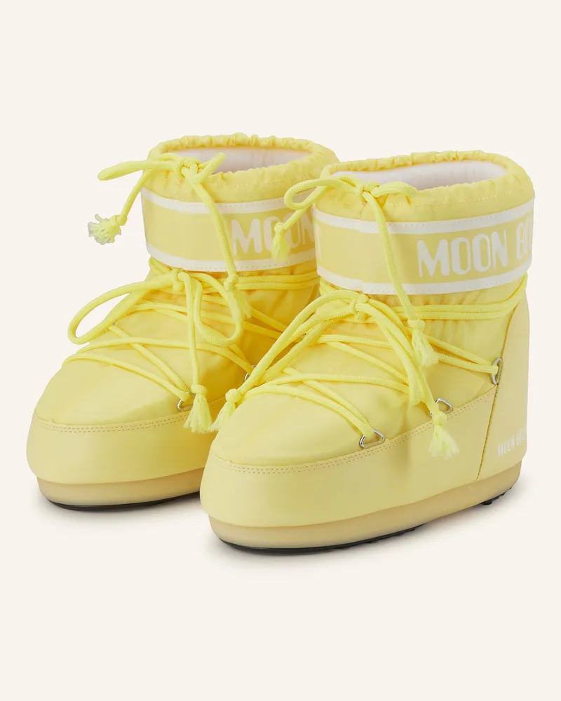Moon Boot Moon Boots Icon Low gelb Hellgelb