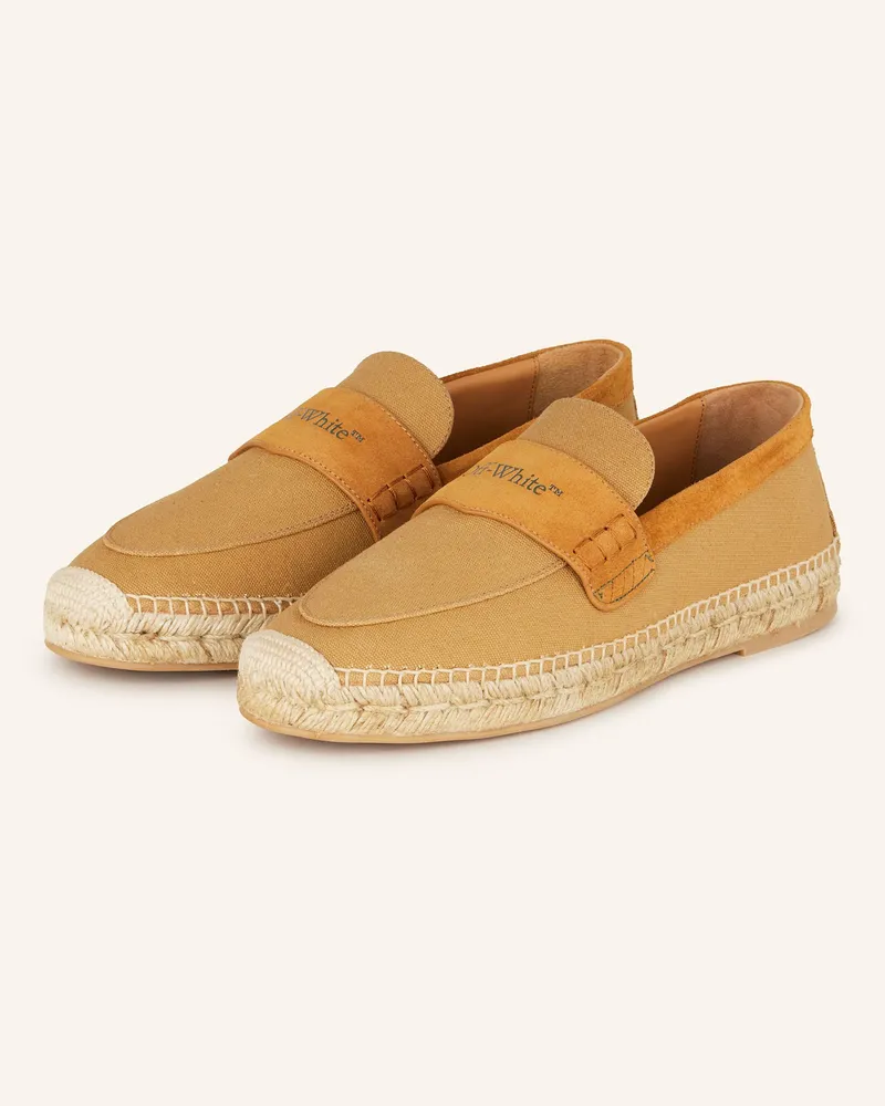 OFF-WHITE Espadrilles PORTOFINO Camel