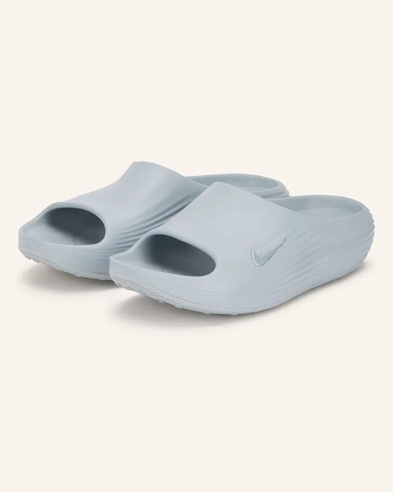 Nike Pantoletten Reactx Rejuven 8 grau Hellblau