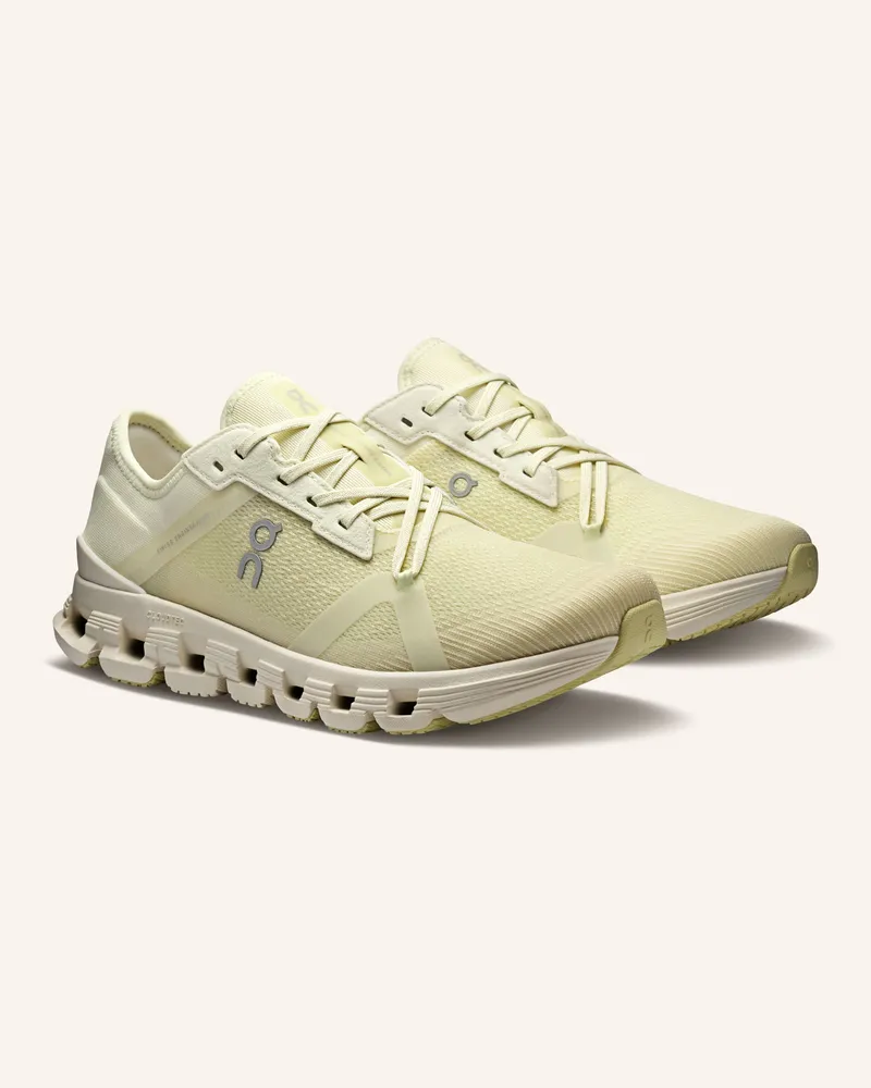 ON Sneaker Cloud X 4 Ad gruen Hellgrün