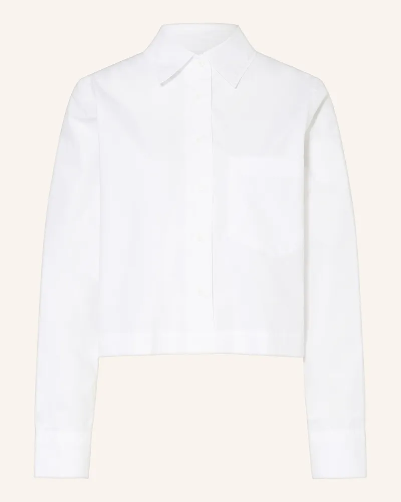 Closed Hemdbluse Weiss