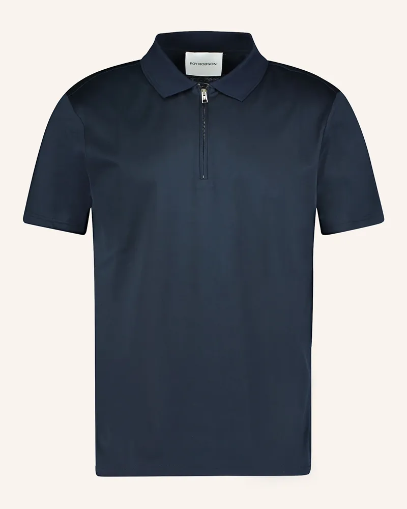 Roy Robson Jersey-Poloshirt Dunkelblau