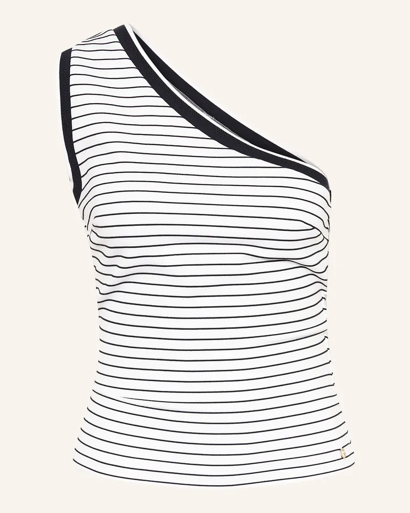 Guess One-Shoulder-Top ALPHONSINE Weiss