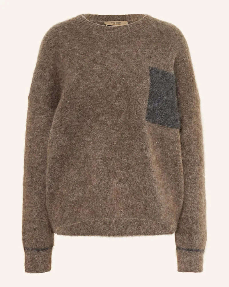 Mos Mosh Pullover Mmalila braun Dunkelbraun