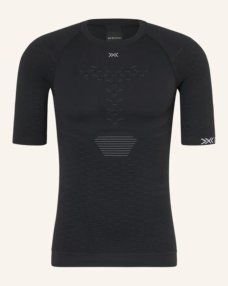 X-Bionic Laufshirt Effektor schwarz Schwarz