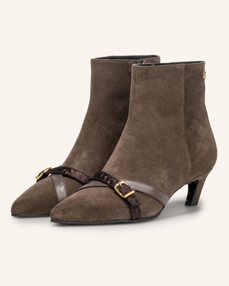 Floris van Bommel Stiefel Bybi 01 braun Dunkelbraun