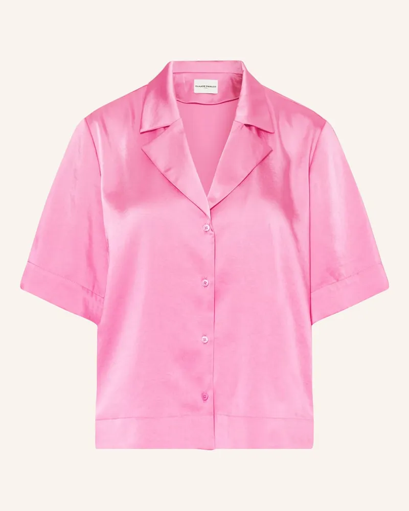 Claudie Pierlot Satinbluse Pink