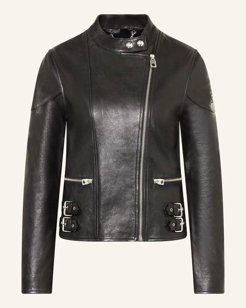 Belstaff Lederjacke RUSSO Schwarz